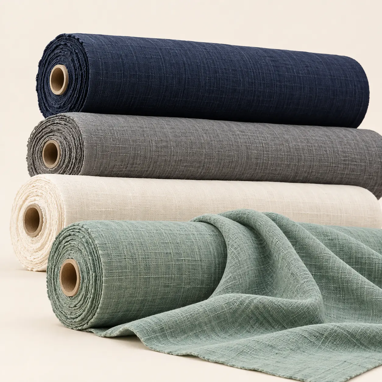FABRICS Textile rolls and woven fabric references